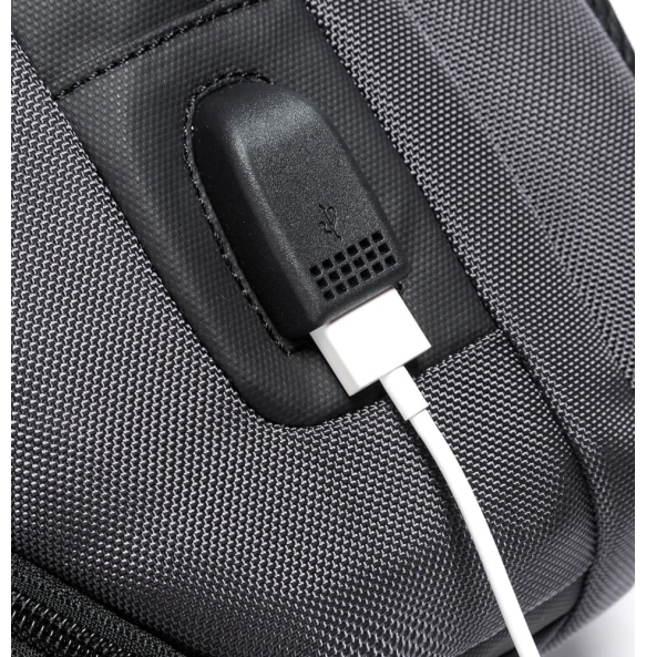 Σακίδιο χιαστί Sling Bag BANGE 7086 Μαύρο